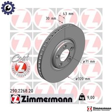 2x BRAKE DISC 290.2268.20 FOR