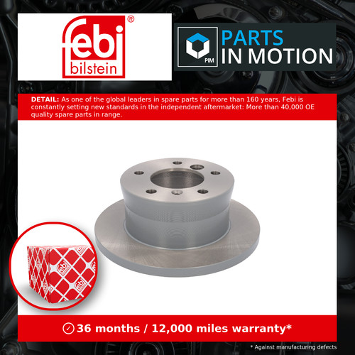 Brake discs pair solid - discs,
