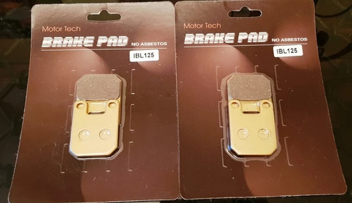 Complete brake pad set - set, &