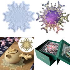 Snowflake Silicone Pendant