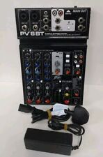 Peavey PV 6 BT Bluetooth Mixer with Vocal Effects