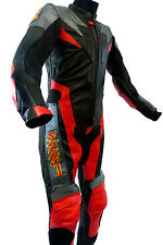 Baby Biker Kids One Piece Suit Motorcycle Mini Moto Full Leather Race Suit Red T