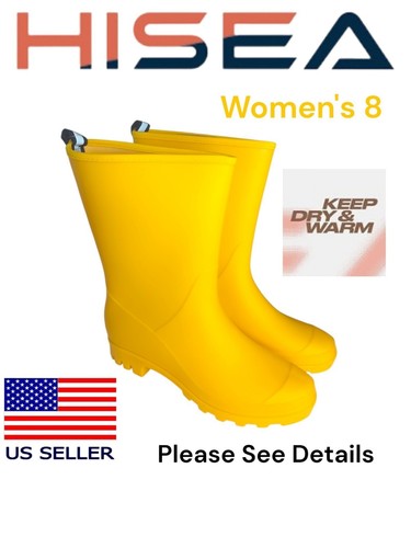 Hisea women rubber boots wide - hisea,
