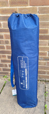 Hi Gear Navy Blue Double Folding Canvas Camp Bed Tent, used once