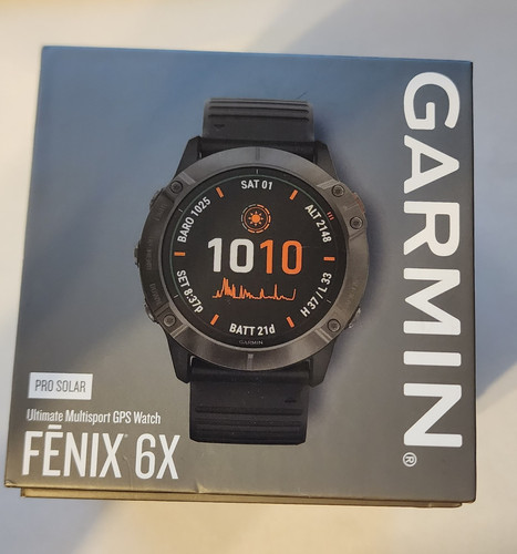 Garmin fenix pro solar gps - fenix, 6x