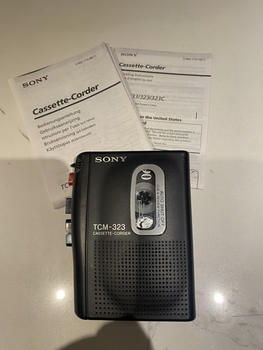 Sony tcm 323 standard cassette - tcm-323,