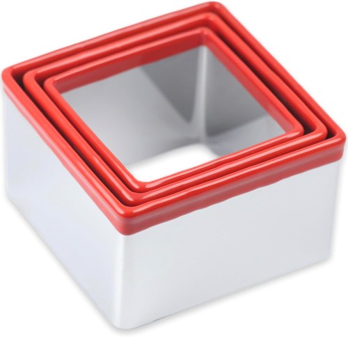 Pcs square cookie cutter - 3,