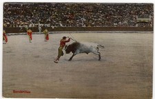 SPANISH BULL FIGHTING POSTCARD