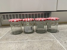 4 x Bonne Maman Glass Jam Jars