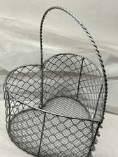 Shabby Chic Farmhouse Style Wire Basket