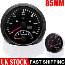 85MM Black GPS Speedometer