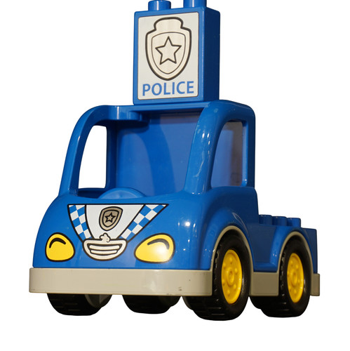 Lego duplo police car - lego,