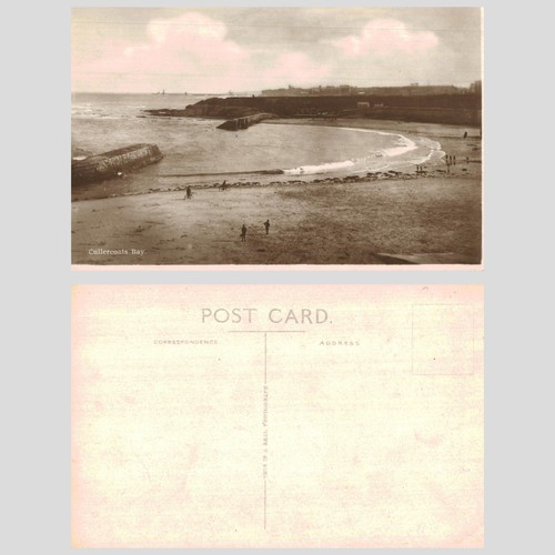 Vintage postcard cullercoats - -,