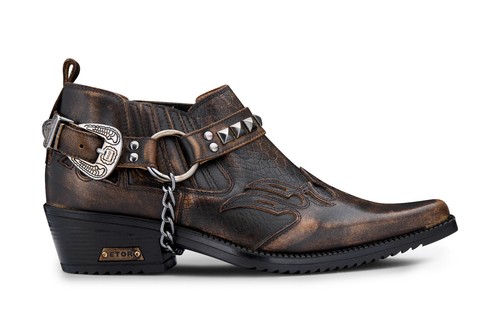 Mens leather cowboy shoes - mens,
