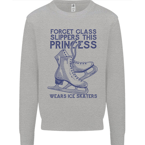 This princess wears ice skates - this,