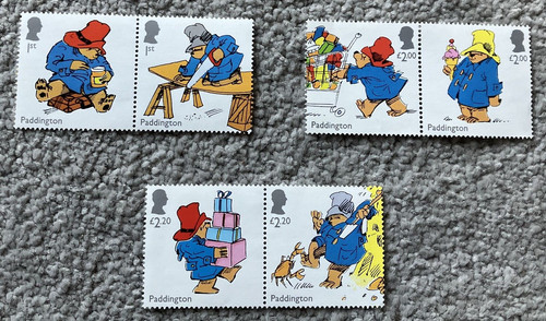 Paddington bear set 6 - set, of