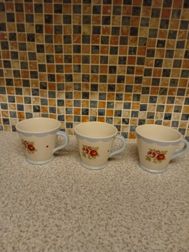 Vintage next blue - blue, roses