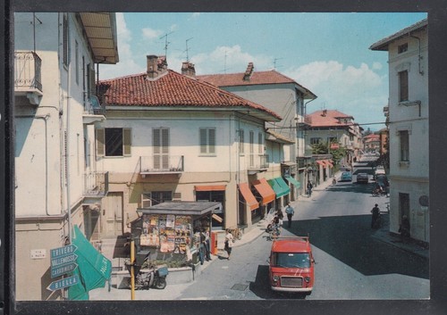 Postcard cossato via lamarmora - via,
