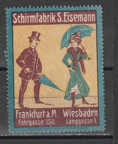 Advertising stamp eisemann - advertising,