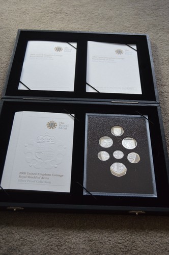 2008 silver proof shield - proof, of