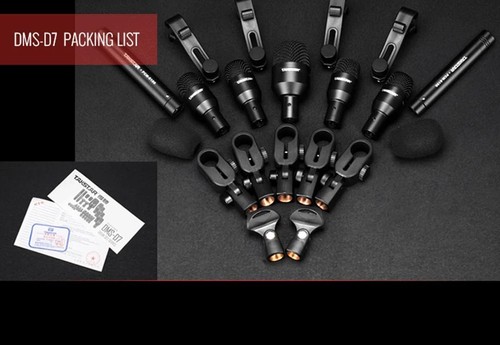 Takstar set drum mics - takstar,