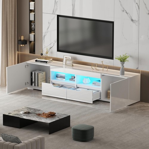 200cm all high - white, tv