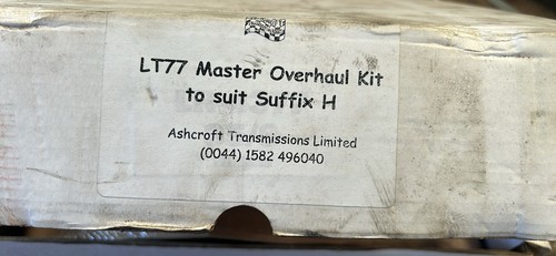 Lt77 suffix rebuild - lt77, h