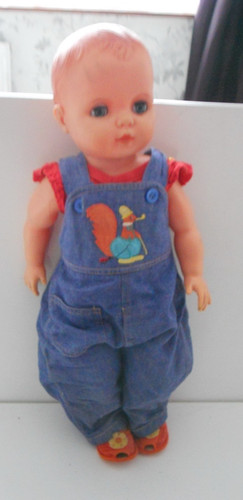 Vintage standing toddler - vintage, toddler/baby