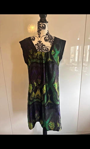 Next black animal print neck - next,