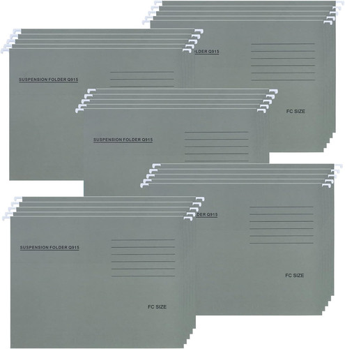 Foolscap suspension files 25 - suspension, files,