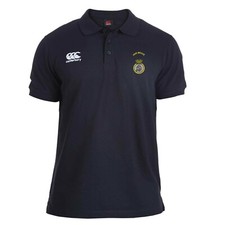 OFFICIAL HMS Brave embroidered Canterbury Rugby Polo Shirt