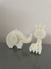 Cute Elephant & Giraffe |