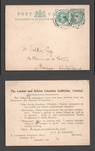 Goldfields london british - qv, &