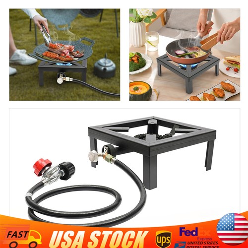 Single burner bbq cooker cast - burner,