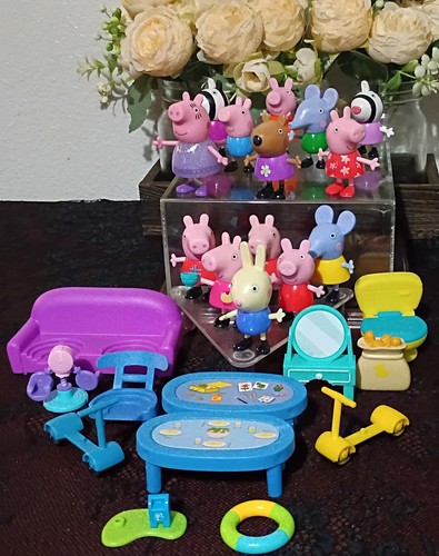 Mixed lot peppa - mixed, figures