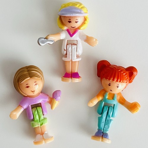 Vintage polly pocket - pocket, figures