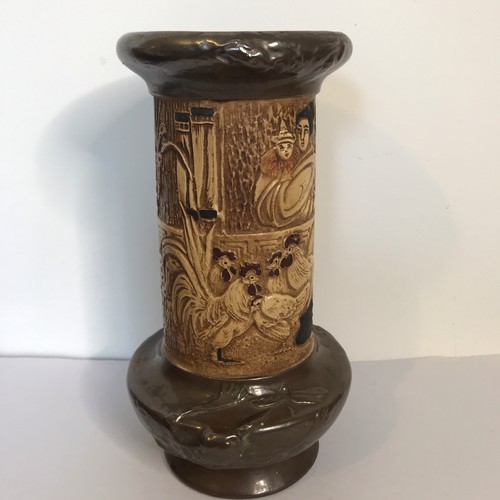 Antique bretby oriental bamboo - antique,