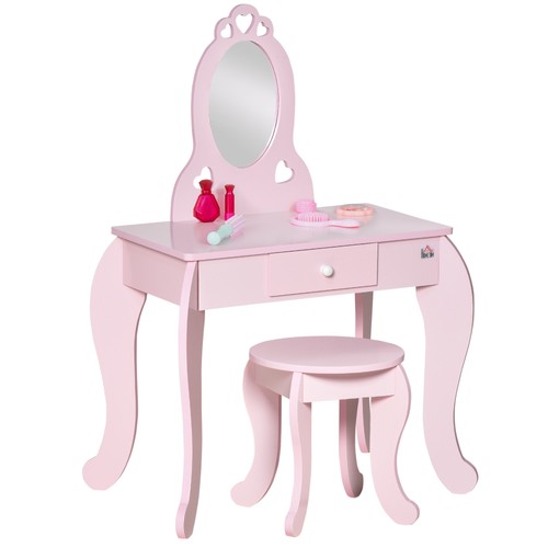 Homcom kids vanity table - homcom,