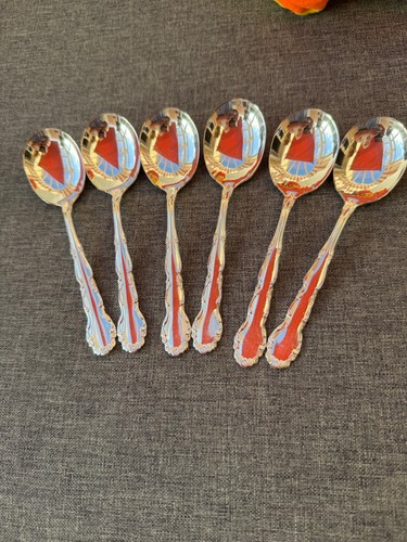 Vintage set six silver - vintage,