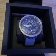 Swatch BIG BOLD IRONY BLUE DAZE SB07S106 Swiss Made New