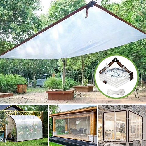 Clear heavy duty - duty, tarpaulin
