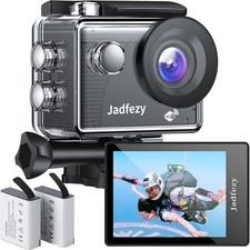 Jadfezy WiFi Action Camera |Ultra HD 1080P| Underwater Waterproof Camera
