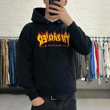 Thrasher flame hoodie Mens S