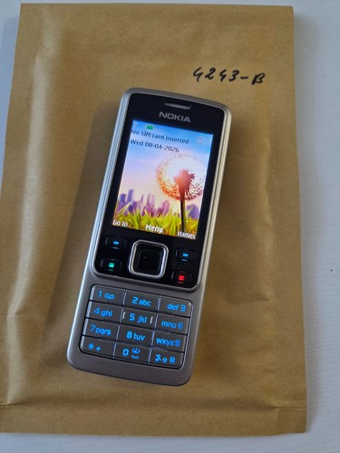 Nokia 6300 silver - 6300, (unlocked)