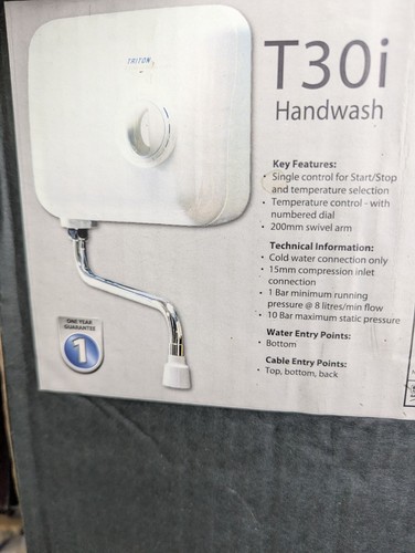 Triton t30i handwash - triton, unit