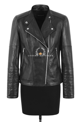 Ladies real leather jacket - real,