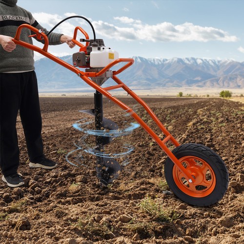 63cc 3hp post hole digger - 63cc, gas