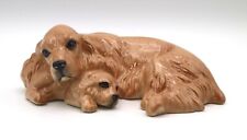 Royal Doulton Cocker Spaniel & Puppy Porcelain Figurine DA 174 ASCOB
