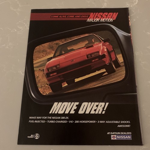 1985 nissan 300 print - 1985, zx