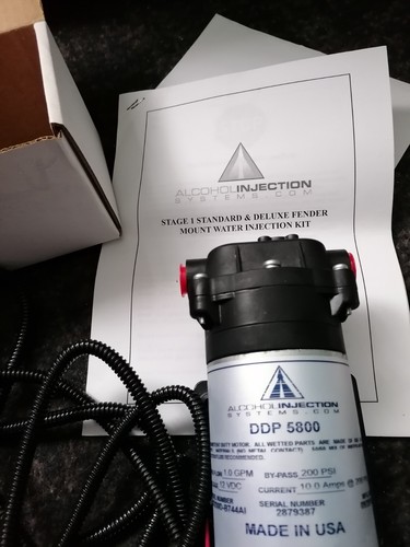 Water methanol injection kit - water,